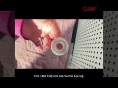 6201 Bantalan bola alur dalam keramik ZrO2