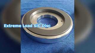 SiC Thrust Disc Beban Ekstrim Ketahanan Korosi
