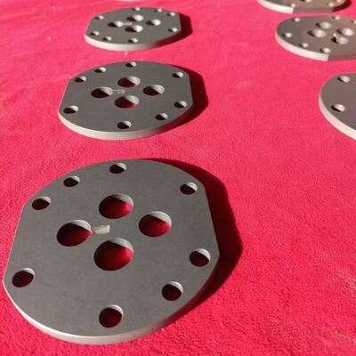 High Precision CNC Machined Silicon Carbide Pump Ring With Corrosion Resistance And Thermal Stability For Industrial Pumps