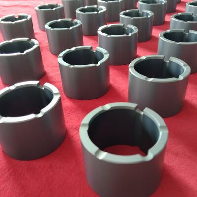 Customized Size Silicon Carbide Sliding Bearing With 1650℃ Max Temperature And Corrosion Resistance For Pumps