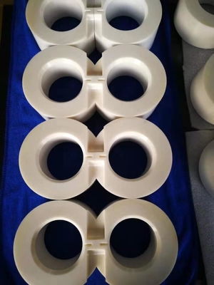 Long Lifespan SSiC Bushings ZrO2 Resistensi Tekanan Low Noise bearing keramik