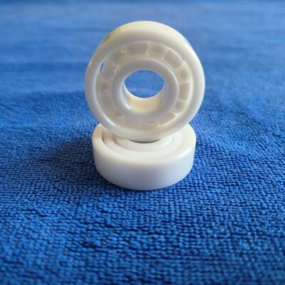 6201 Full Zirconia Keramik Bearing dengan PTFE Cage 12mm Diameter Dalam 32mm Diameter Luar 10mm Lebar