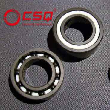 6005 CE ZrO2 Keramik Ball Bearing dengan PEEK Cage 25x47x12mm untuk aplikasi suhu tinggi